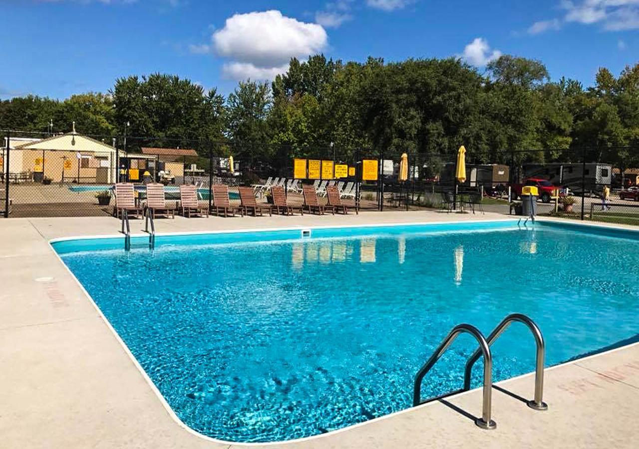 ホテル Sandusky Koa Holiday Campground エクステリア 写真